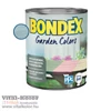 Kép 1/2 - Bondex Garden Colors vízbázisú fedőlazúr Rozmaring színű festék 0.75 literes kiszerelésben