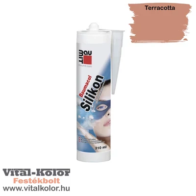 Baumit baumacol vörös terracotta színű szaniter szilikon