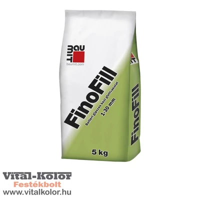 Baumit finofill beltéri gipszes vastagglett 0-30 mm-ig 5kg-os zsákos kiszerelésben 