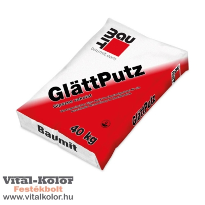 Baumit GlattPutz gipszes gépi alapvakolat 40kg