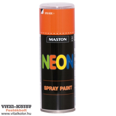 Maston Neon festék spray narancssárga 400ml
