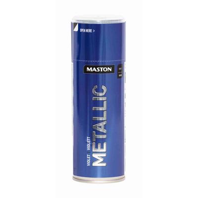 Maston Metál hatású festék spray viola 400ml