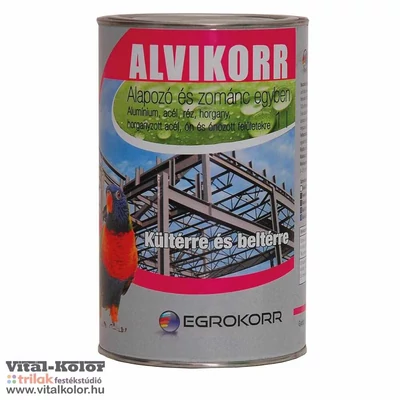 Alvikorr alapozó és zománcfesték egyben 