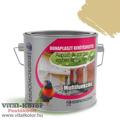 dunaplaszt keritésfesték krém 420 színben 2,5 literes kiszerelésben