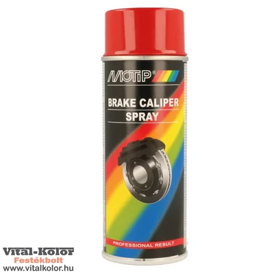 Motip féknyereg festék spray piros 400ml