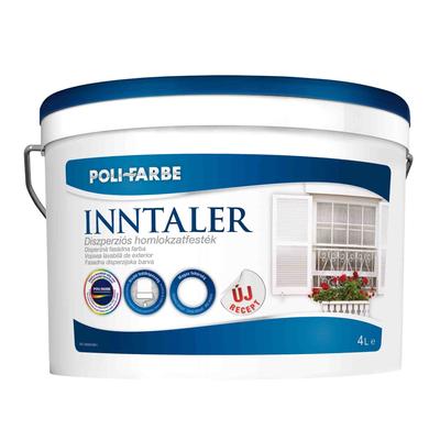 Poli-Farbe inntaler kültéri 4 L-es matt fehér falfesték.