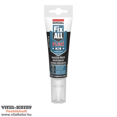 Soudal Fix-All Flexi rugalmas tömítő-ragasztó fehér 125ml