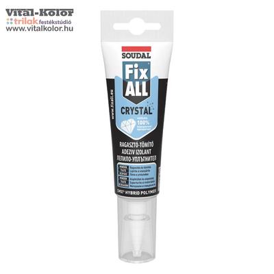 Soudal Fix-All Crystal átlátszó tömítő-ragasztó 125ml