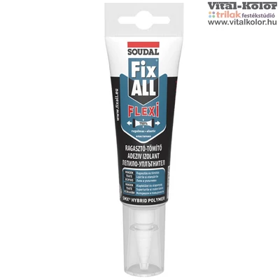 Soudal Fix-All Flexi rugalmas tömítő-ragasztó fehér 125ml