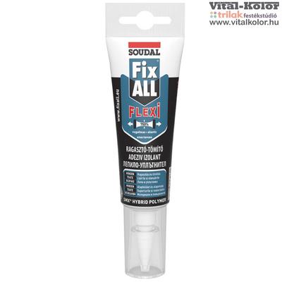 Soudal Fix-All Flexi rugalmas tömítő-ragasztó fehér 125ml