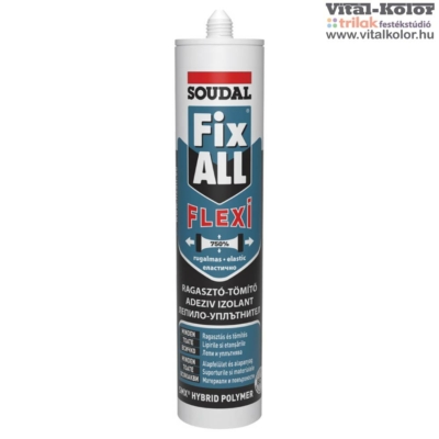 Soudal Fix-All Flexi rugalmas tömítő-ragasztó fehér 290ml