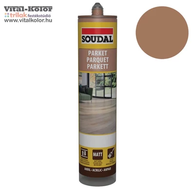 Soudal parketta tömítő cseresznye 280ml