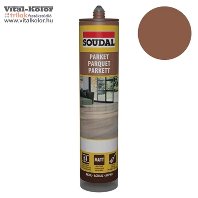Soudal parketta tömítő merbau 280ml
