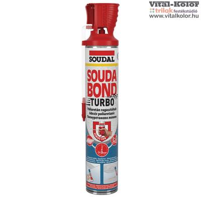 Soudal SoudaBond turbo ragasztóhab kézi 750ml