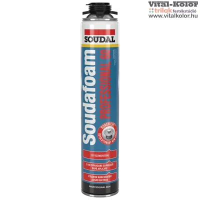 Soudal SoudaFoam purhab pisztolyos 750ml
