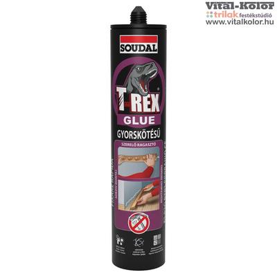 T-Rex szerelőragasztó gyorskötésű oldószeres 380g