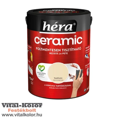 Héra Ceramic mosható beltéri falfesték teadélután 5l
