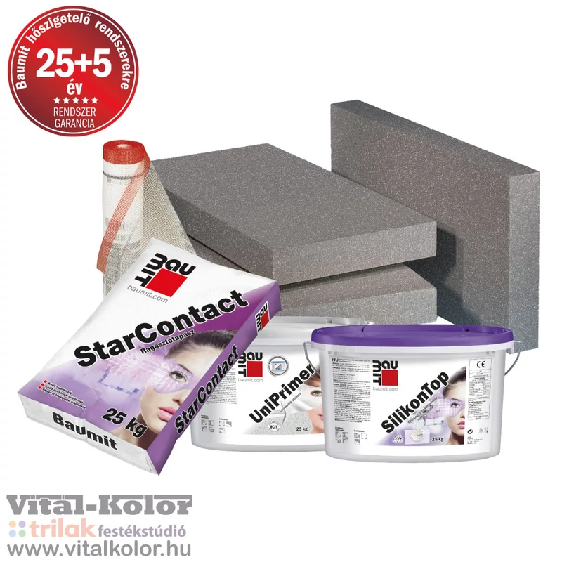 Baumit Star EPS grafit hőszigetelő rendszer