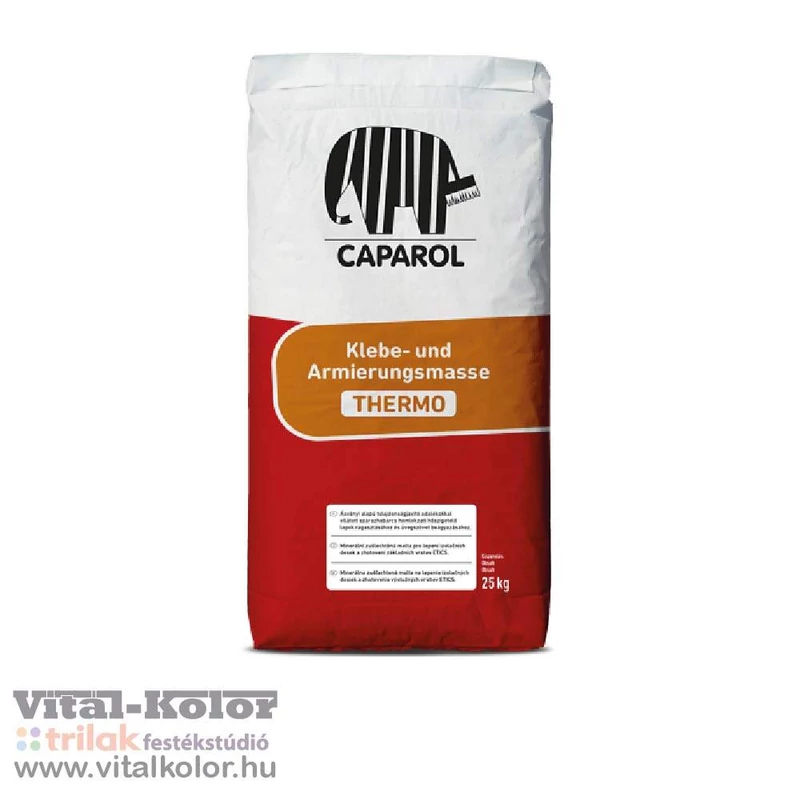Caparol Thermo EPS és kőzetgyapot ragasztó 25kg-os kiszerelésben