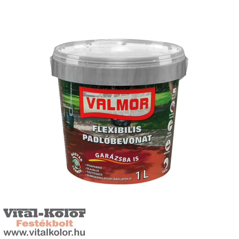 Valmor flexibilis padlóbevonat fehér 1l
