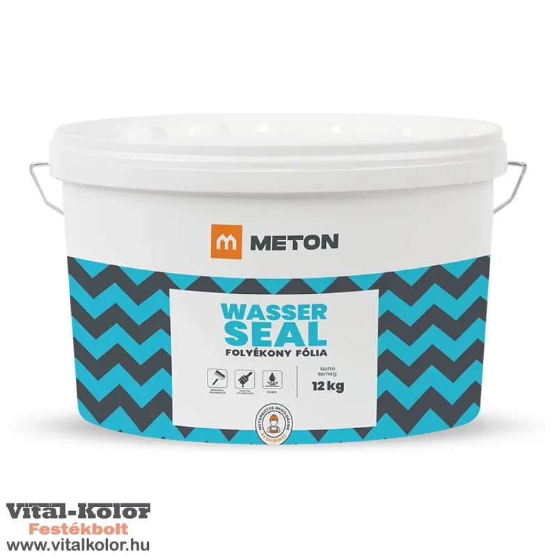 Meton wasser-seal folyékony vízdzigetelő fólis 4 literes kiszerelésben