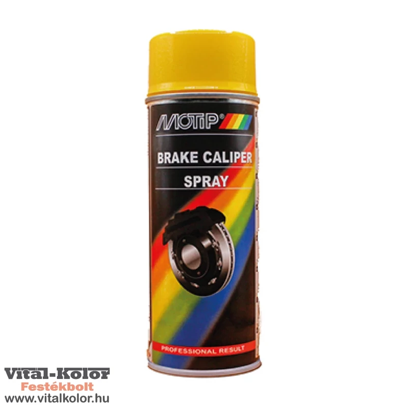 Motip féknyereg festék spray sárga 400ml