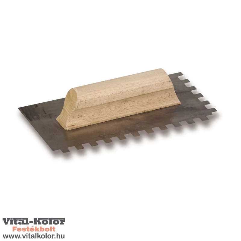 Schuller fogazott glettvas 10 x 10 mm