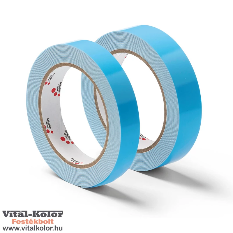 Schuller kétoldalú szerelőszalag fehér 19mm x 5m