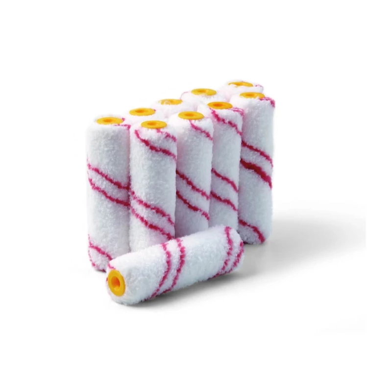 Schuller Microline piros csíkos univerzális festőhenger 10cm