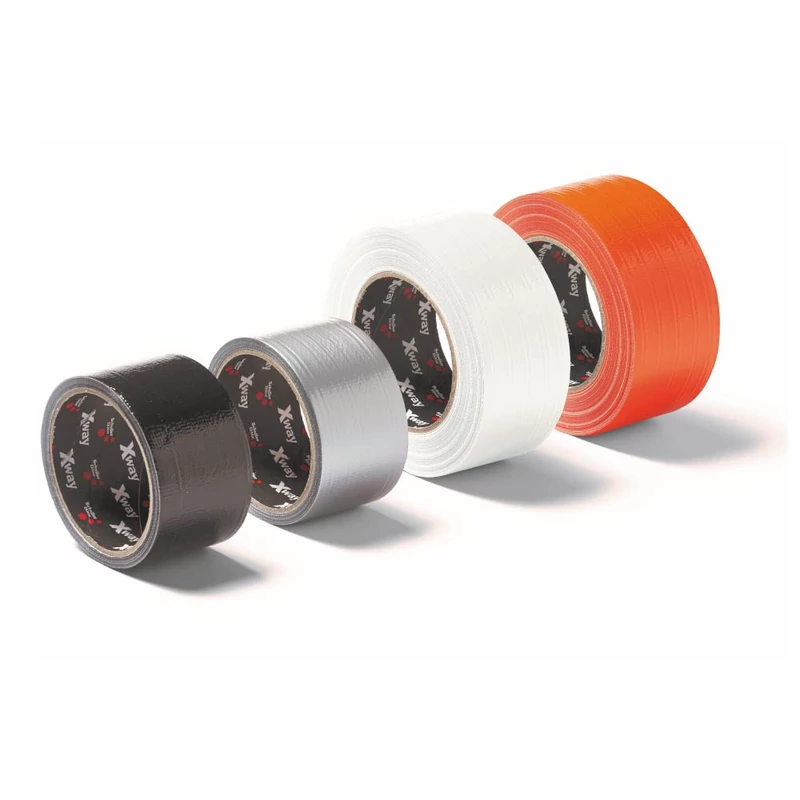Schuller X-WAY szövetragasztószalag fekete 48mm x 10m