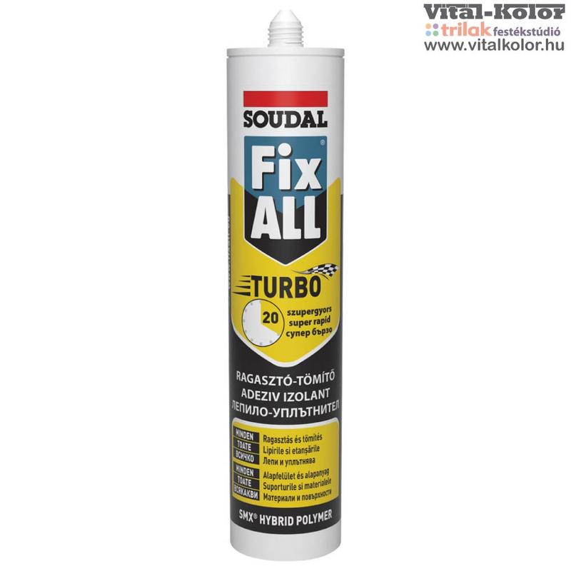 Soudal Fix-All Turbo tömító-ragasztó 290ml