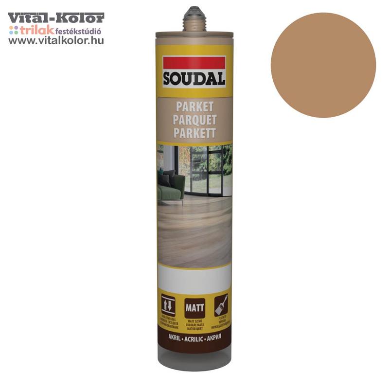Soudal parketta tömítő tölgy 280ml