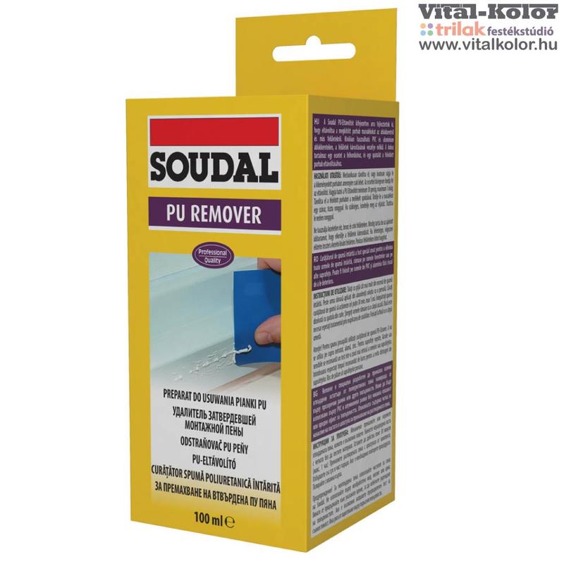 Soudal purhab eltávolító 100ml