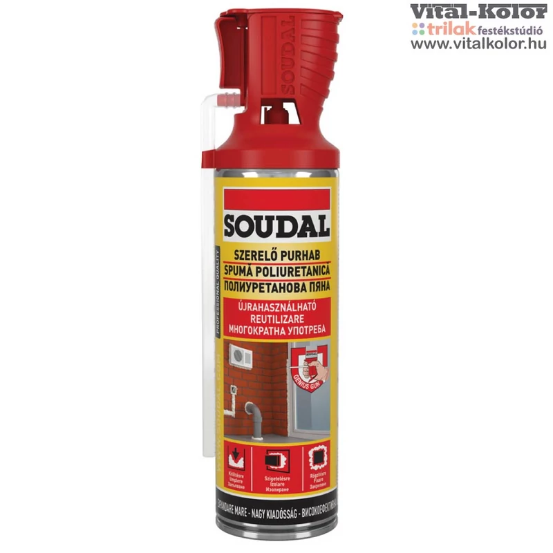 Soudal purhab kézi 500ml