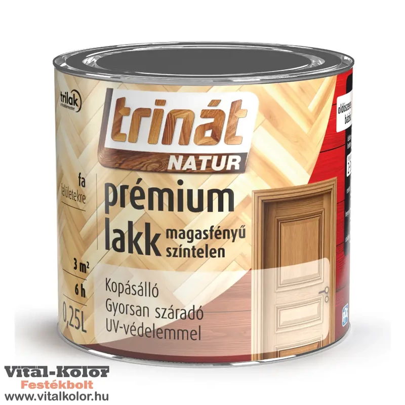 Trinát magasfényű parkettalakk 0,25L
