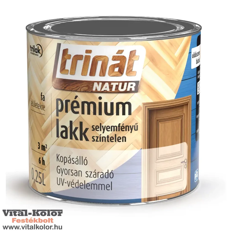 Trinát selyemfényű parkettalakk 0,25L
