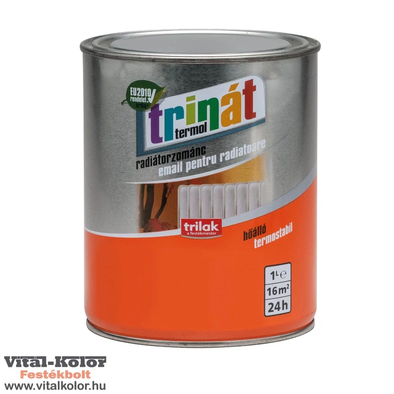 Trinát Termol hőálló radiátorzománc fehér 1l