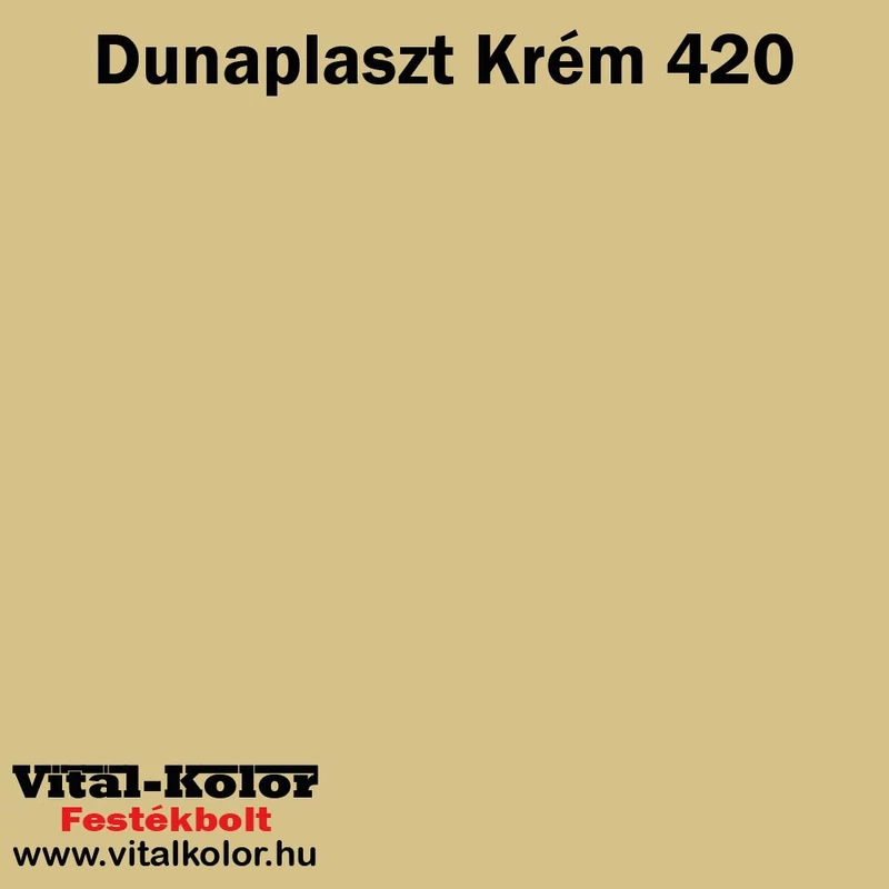 Dunaplaszt kerítésfesték krém 420 szín