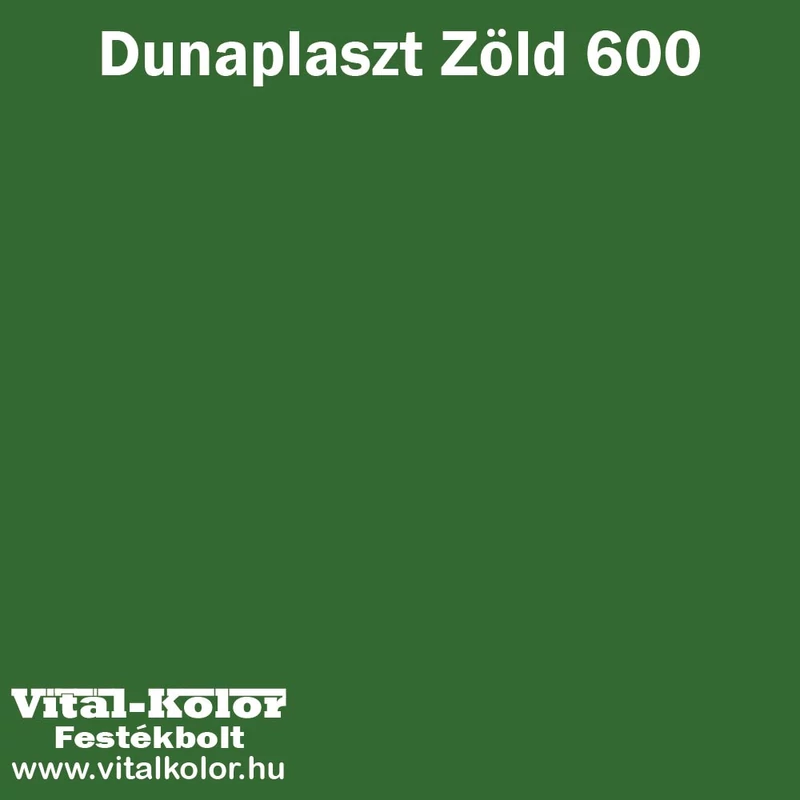 Dunaplaszt kerítésfesték zöld 600 szín