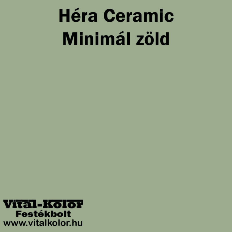 Héra Ceramic Minimál zöld szín