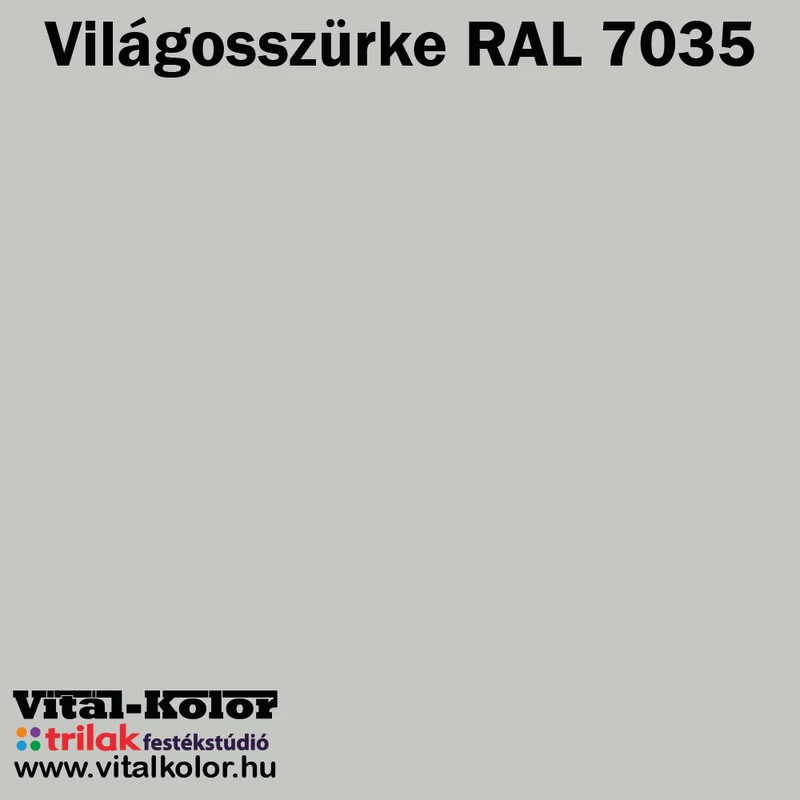 Trinát multiTOP RAL 7035 világosszürke szín