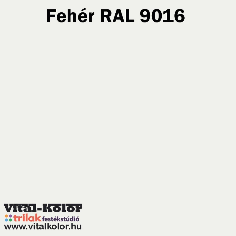 Maston One közlekedési fehér RAL9016 szín